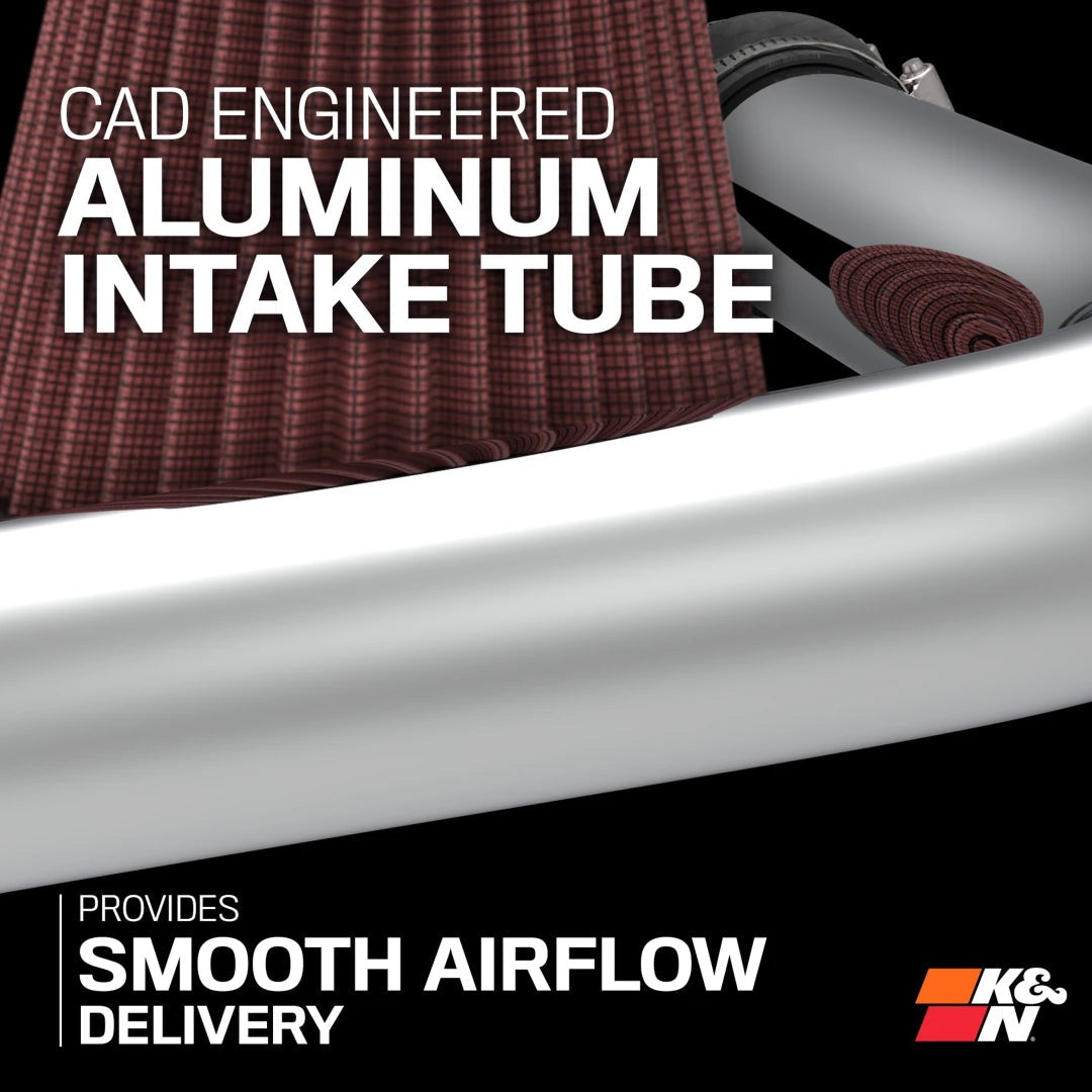 Cold Air Intake - High-flow, Aluminum Tube - Fits 2005-2023 Toyota Tacoma L4-2.7L
