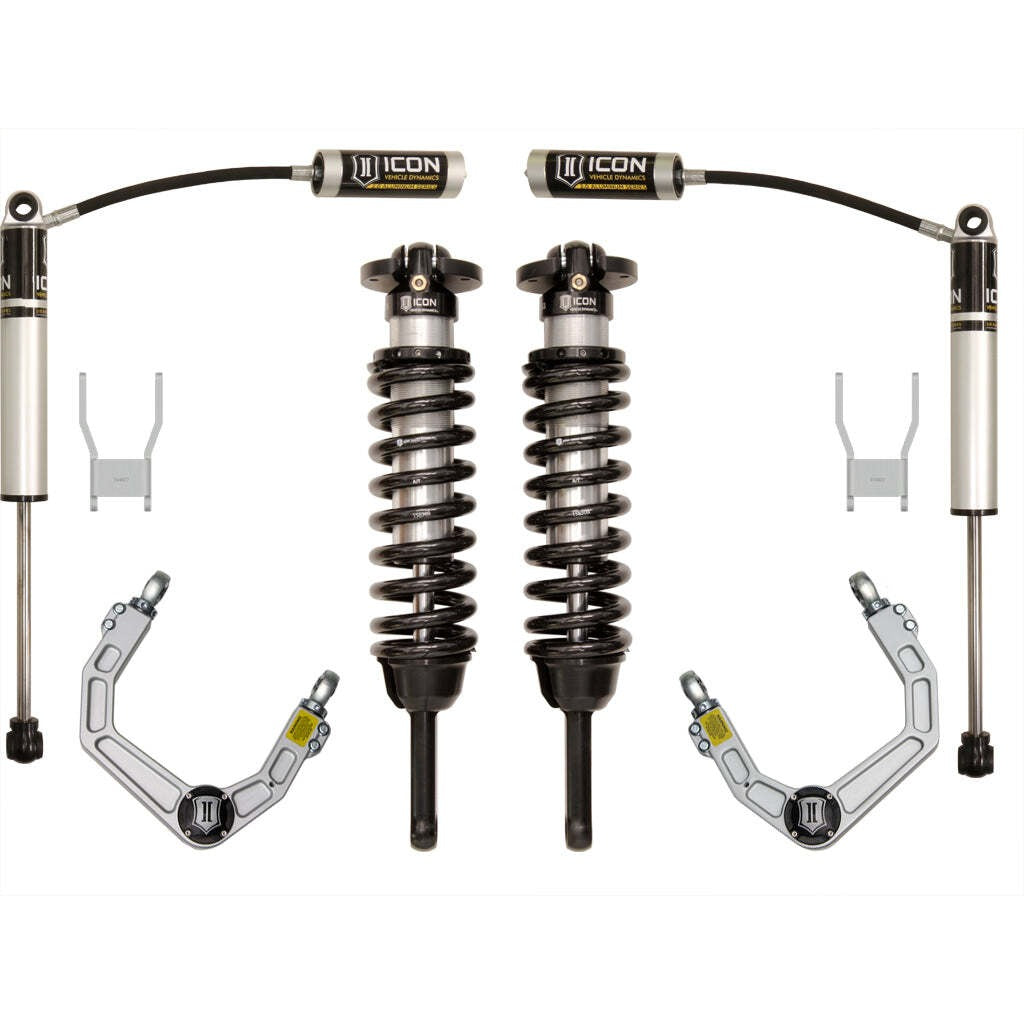 ICON K53138 Stage 3 Suspension System Billet UCA Toyota Hilux 0-3" Lift