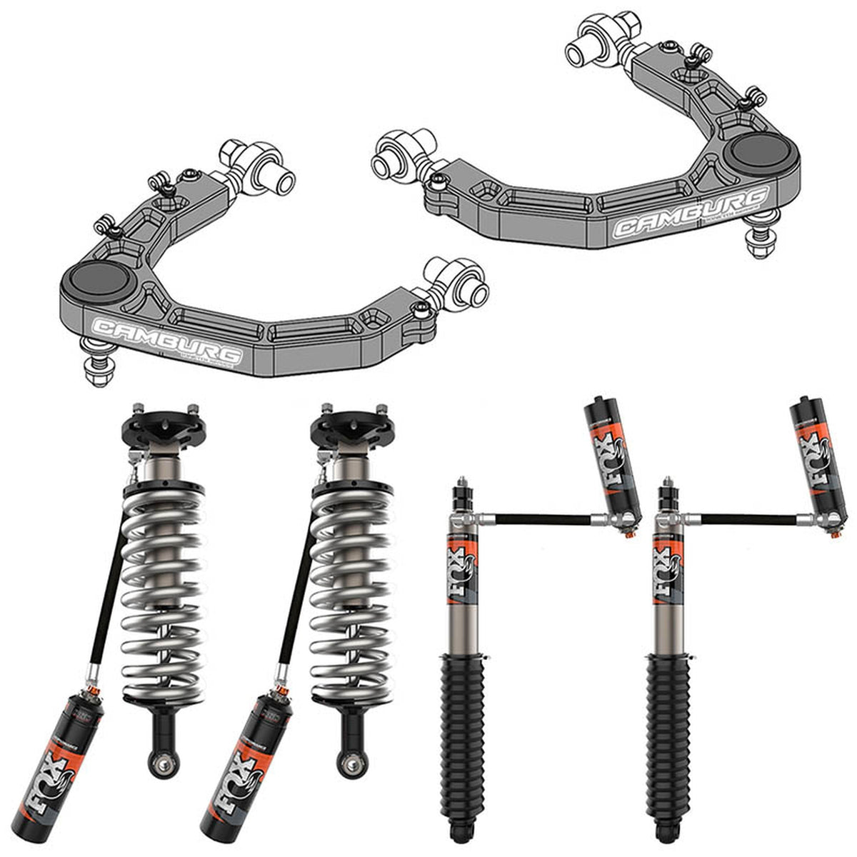 KINETIK Performance Lift Kit w/ FOX 2.50"