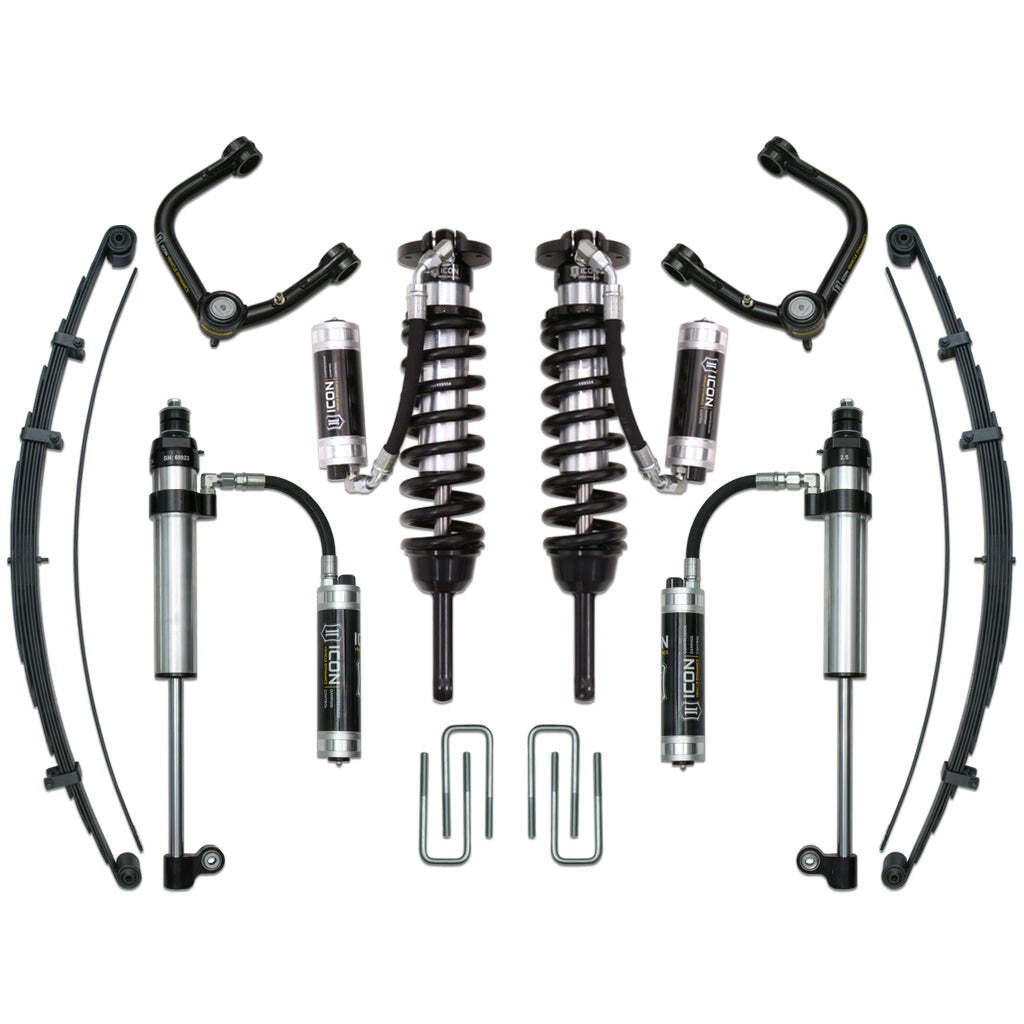 ICON K53009T Stage 9 Suspension System Tubular UCA Toyota Tacoma 0-3.5" / 16-Up 0-2.75"