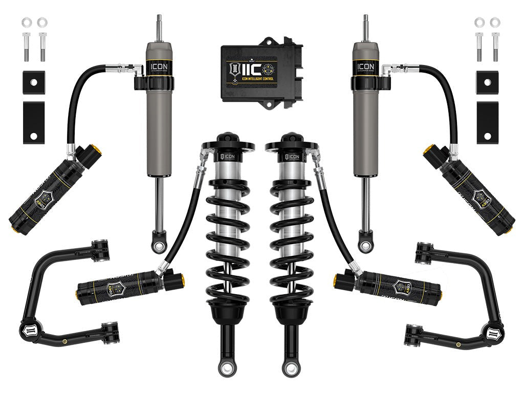 Icon 2-3.5" Stage 12 Suspension System w/Tubular Kit for 2022-2024 Toyota Tundra 4WD Full Hybrid EV Gas