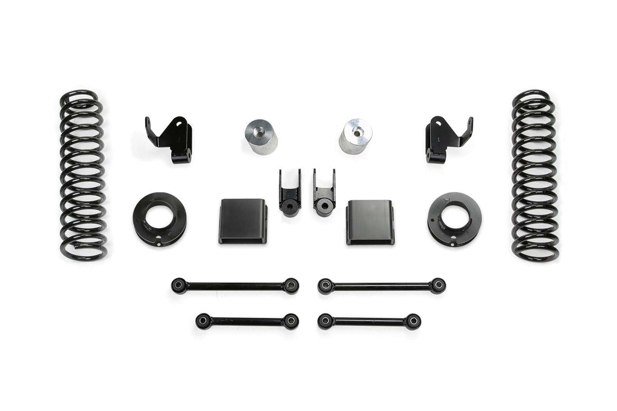 Fabtech 3" Sport Lift Kit w/Shocks Extensions for 2020-2024 Jeep Gladiator 4WD w/3" lift