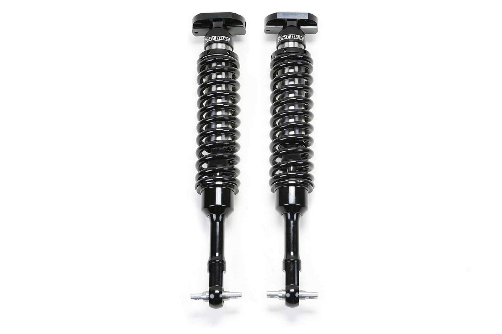 Fabtech Dirt Logic 2.5 Coilovers Front Pair for 2007-2016 Chevrolet Tahoe 4WD RWD w/4" lift
