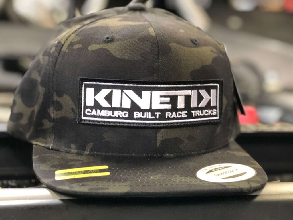 Camburg KINETIK Trucker Cloth Hat (Black-Multicam)