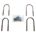Rancho RS720 Front Leaf Spring Axle U-Bolt Kit Jeep Wrangler