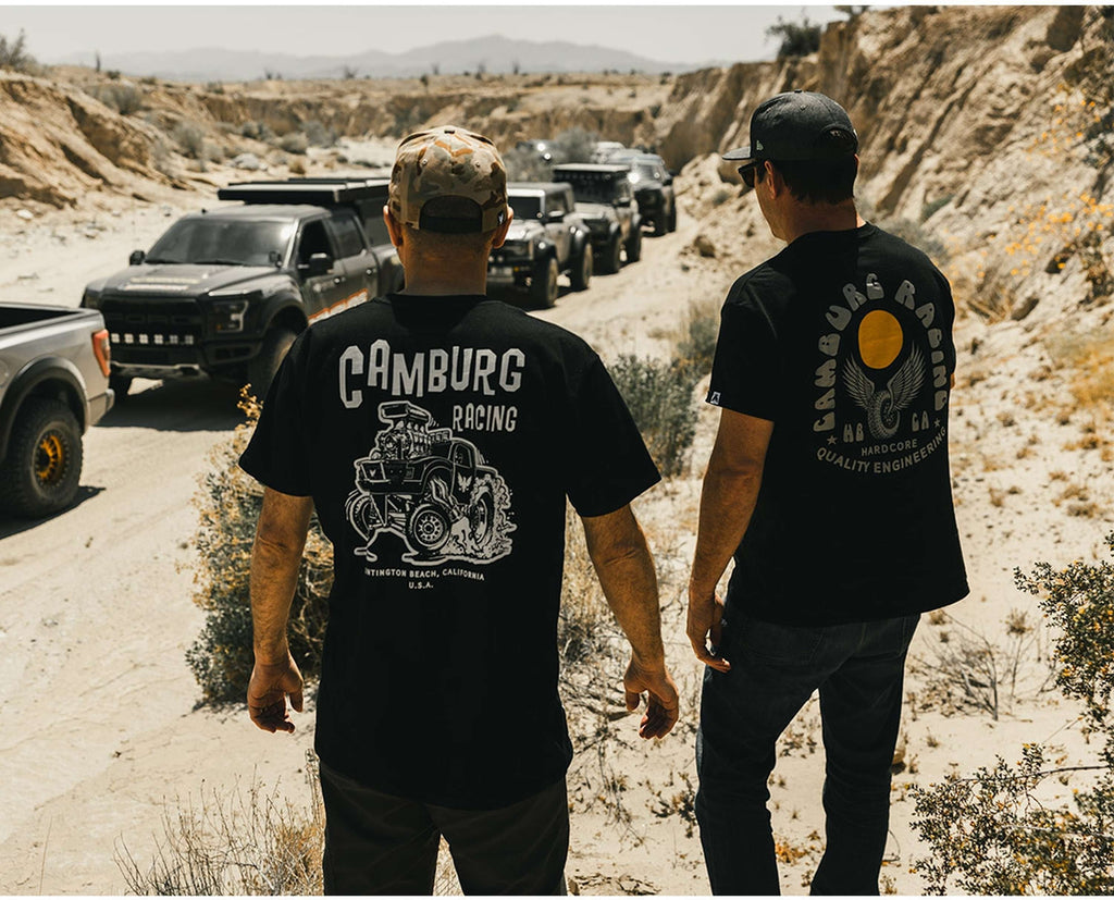 Camburg Winged Wheel Size Medium Pocket T-shirt - Black