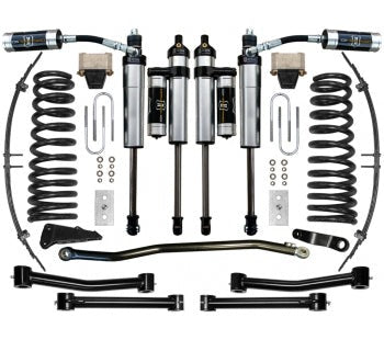Icon 4.5" Suspension System Stage 4 Tubular Kit for 2003-2010 Dodge Ram 2500 4WD