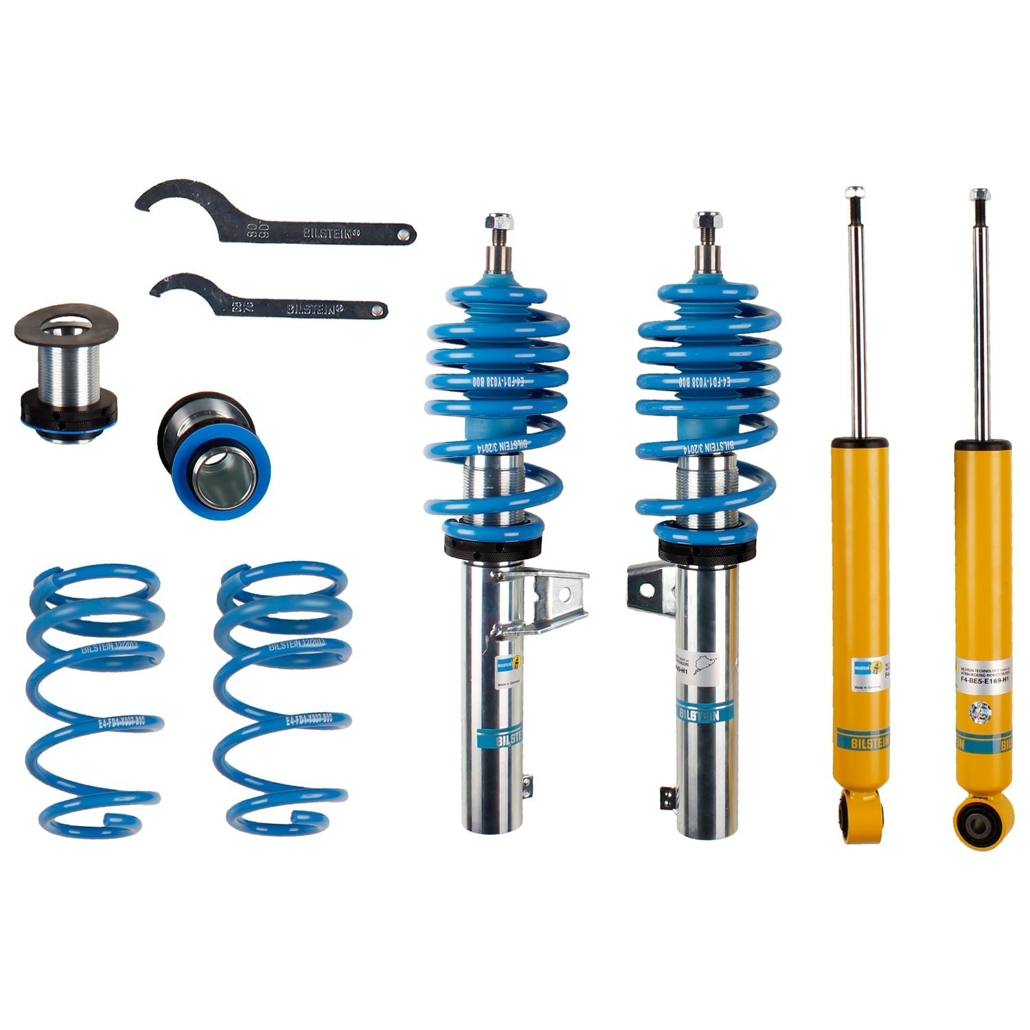 Bilstein 47-138896 Front and Rear B14 (PSS) Suspension Kit Audi TT, TT Quattro