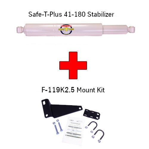 Safe-T-Plus 41-180 Stabilizer and F-119K2.5 Mount Kit