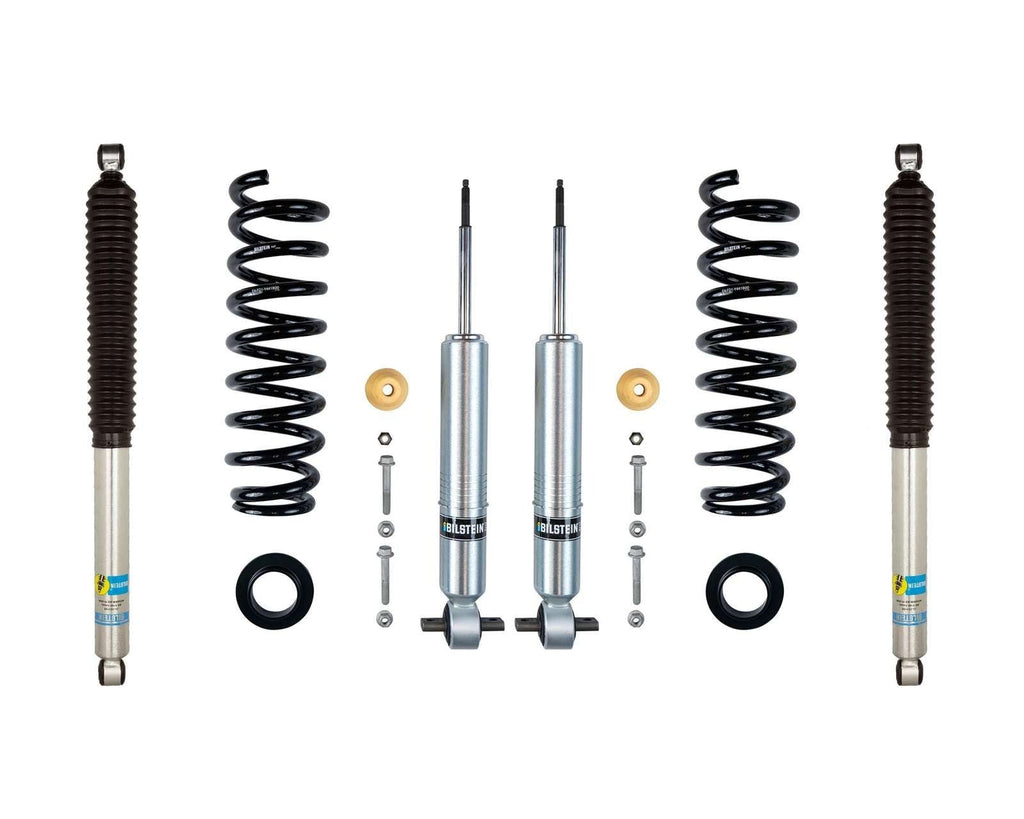 Bilstein 6112 Strut & Spring + Rear B8 5100 Shocks Set 2021-2026 Ford F-150 4WD