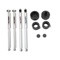 Belltech 1033SP Leveling Kit 2.5" Coil Spring Spacers Inc. Front and Rear Trail Performance Shocks
