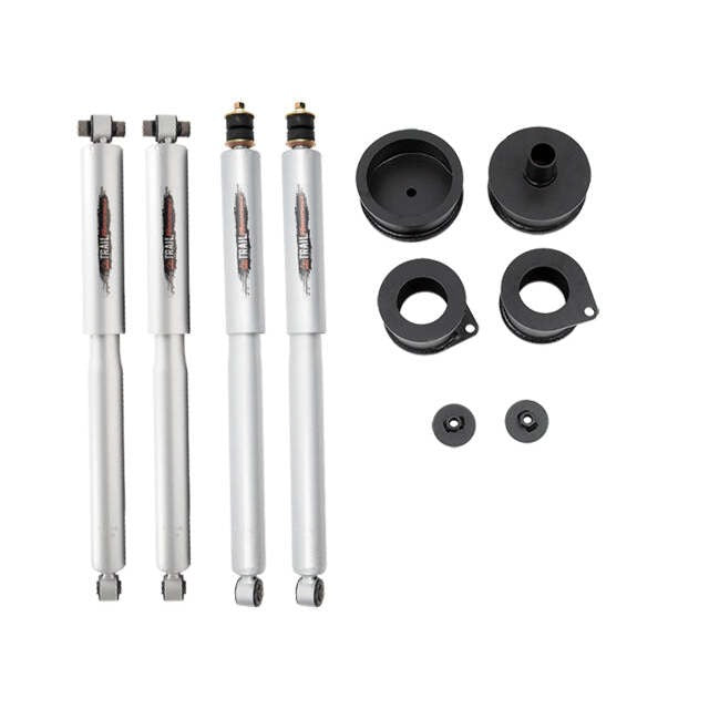 Belltech 1033SP Leveling Kit 2.5" Coil Spring Spacers Inc. Front and Rear Trail Performance Shocks