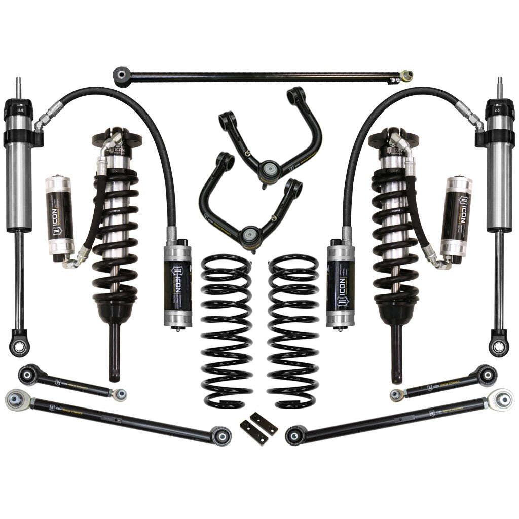 ICON K53067T Stage 7 Suspension System Tubular UCA Toyota 4Runner/FJ Cruiser 0-3.5" Lift