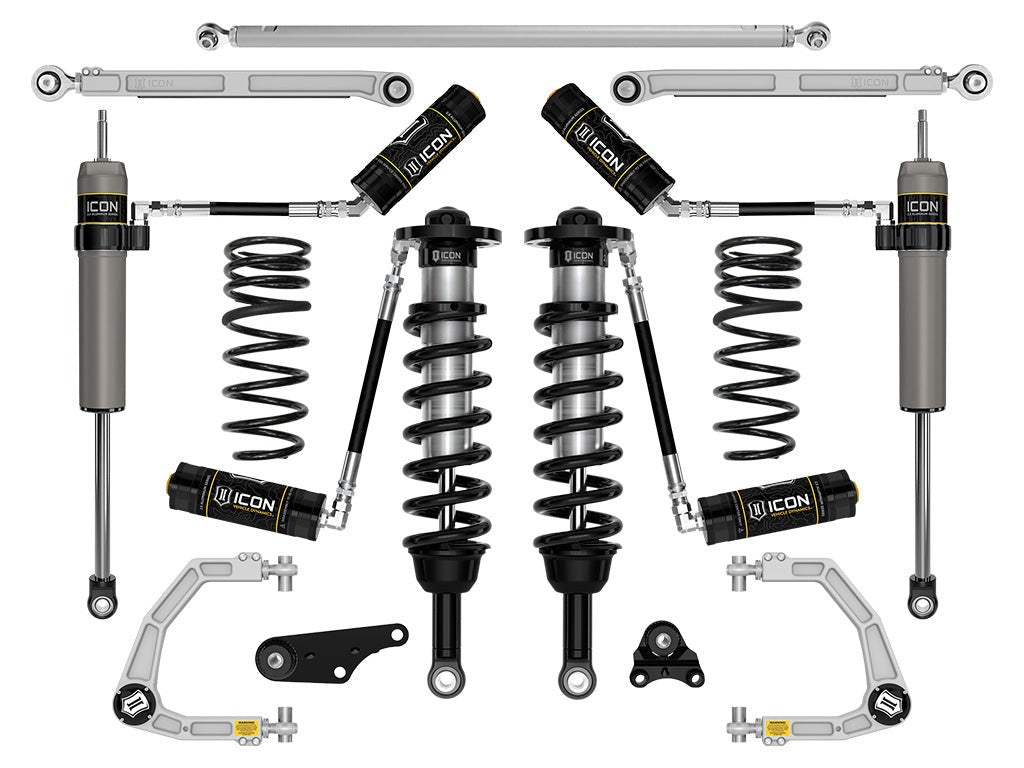 Icon 1.25-3" Lift Stage 7 Suspension System Billet Kit for 2025 Toyota 4Runner 4WD