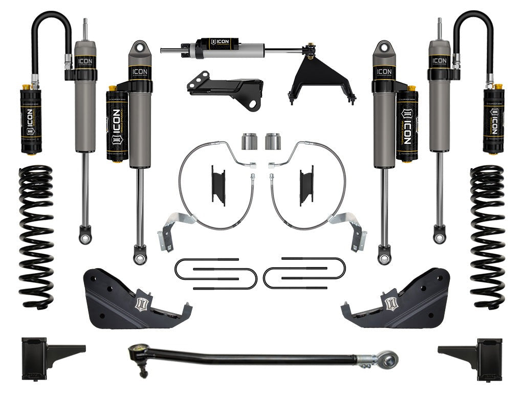 Icon 4.5" Stage 5 Suspension System Kit for 2023-2025 Ford F250 Super Duty Gas Std Cab Pickup