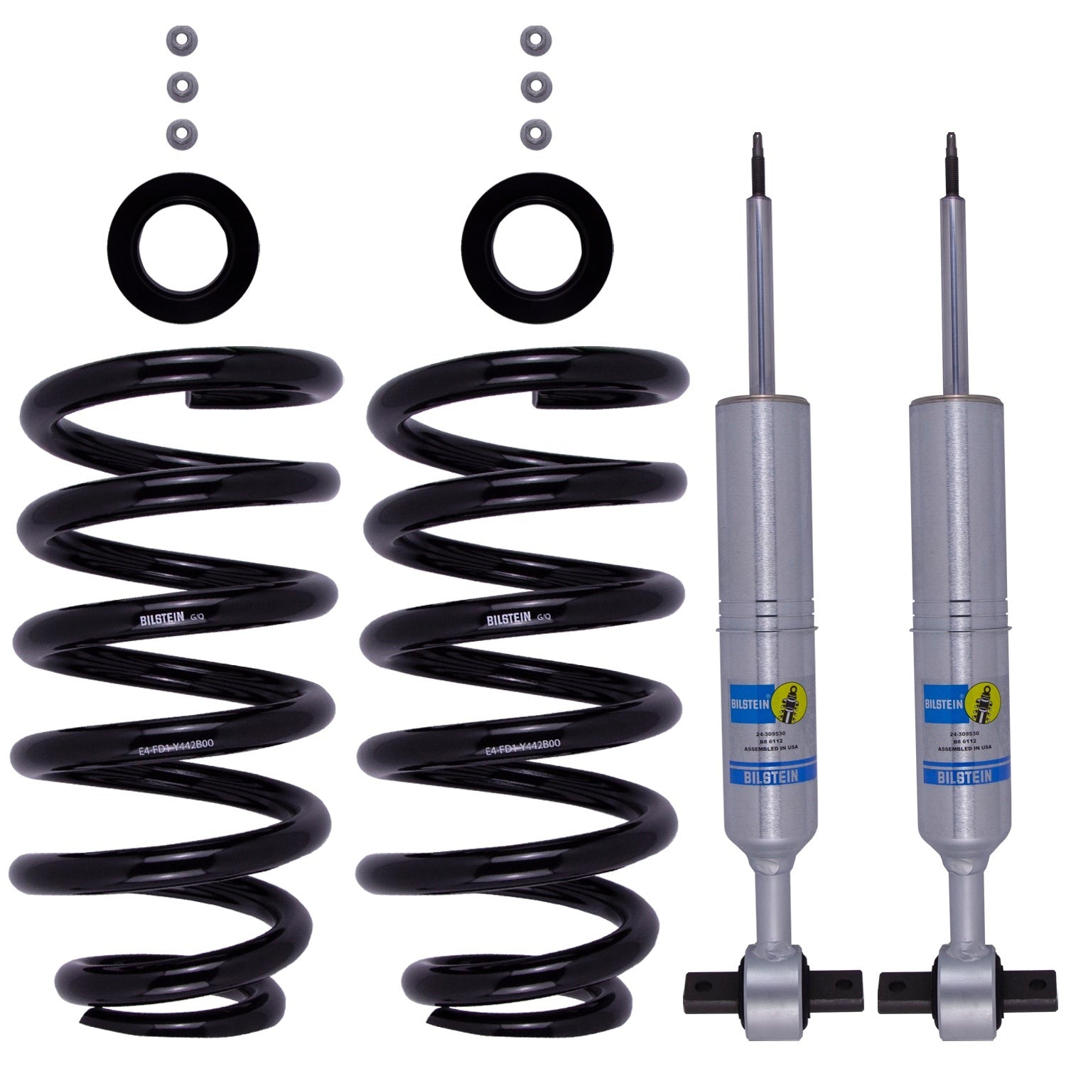 Bilstein 6112 Strut & Spring Front Pair for 2019-2024 GMC Sierra 1500 4WD