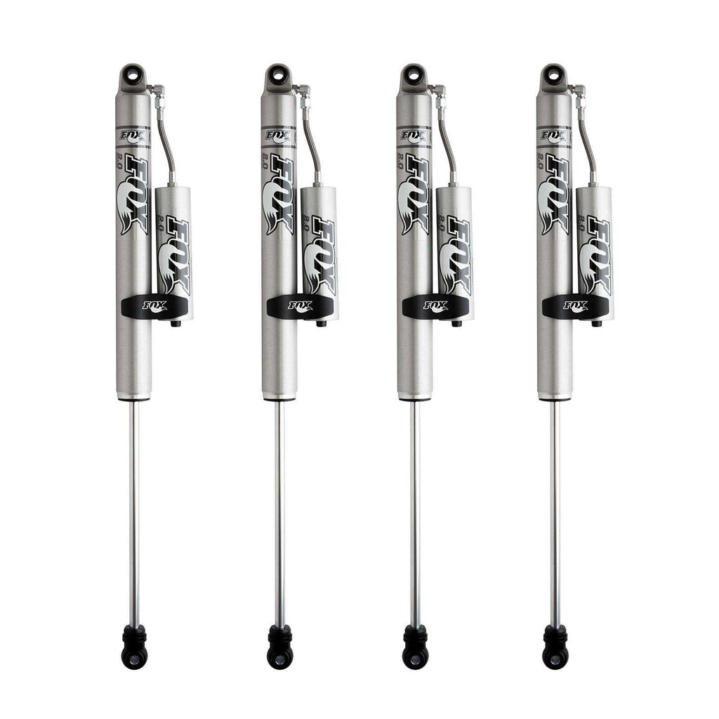 Fox 2.0 Performance Series Shocks w/ Reservoir Set for 2005-2016 Ford F450 Super Duty 4WD RWD Cab & Chassis