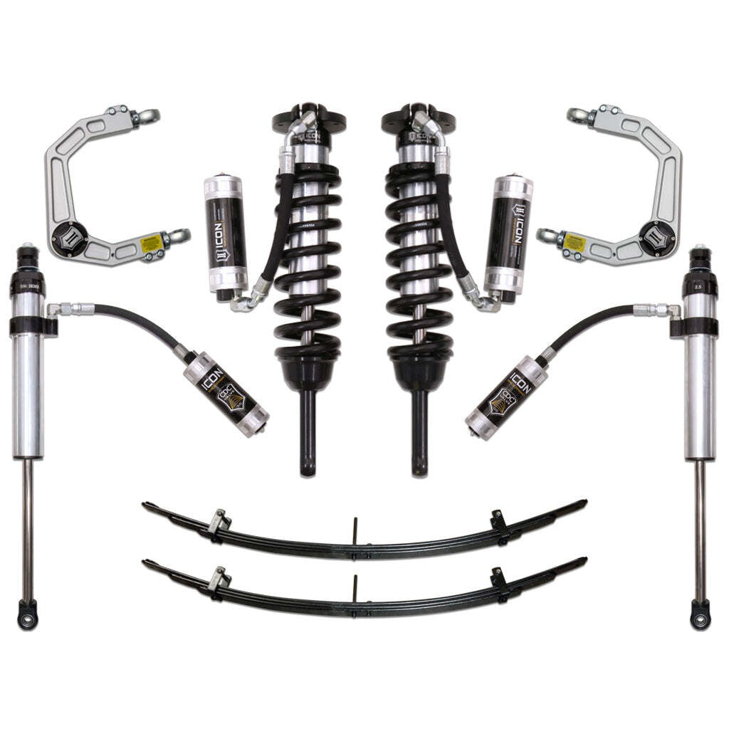 ICON K53006 Stage 6 Suspension System Billet UCA Toyota Tacoma 0-3.5" / 16-Up 0-2.75" -