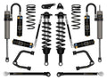 Icon 1.25-3" Stage 9 Suspension System w/Tubular Overland Coils Rear Kit for 2024-2025 Toyota Tacoma 4WD
