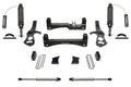 Fabtech 6" Performance System w/Front Dirt Logic 2.5 Coilovers w/Reservoir & Rear 2.25 Shocks Kit for 2019-2024 Chevrolet Silverado 1500 RWD w/6" lift