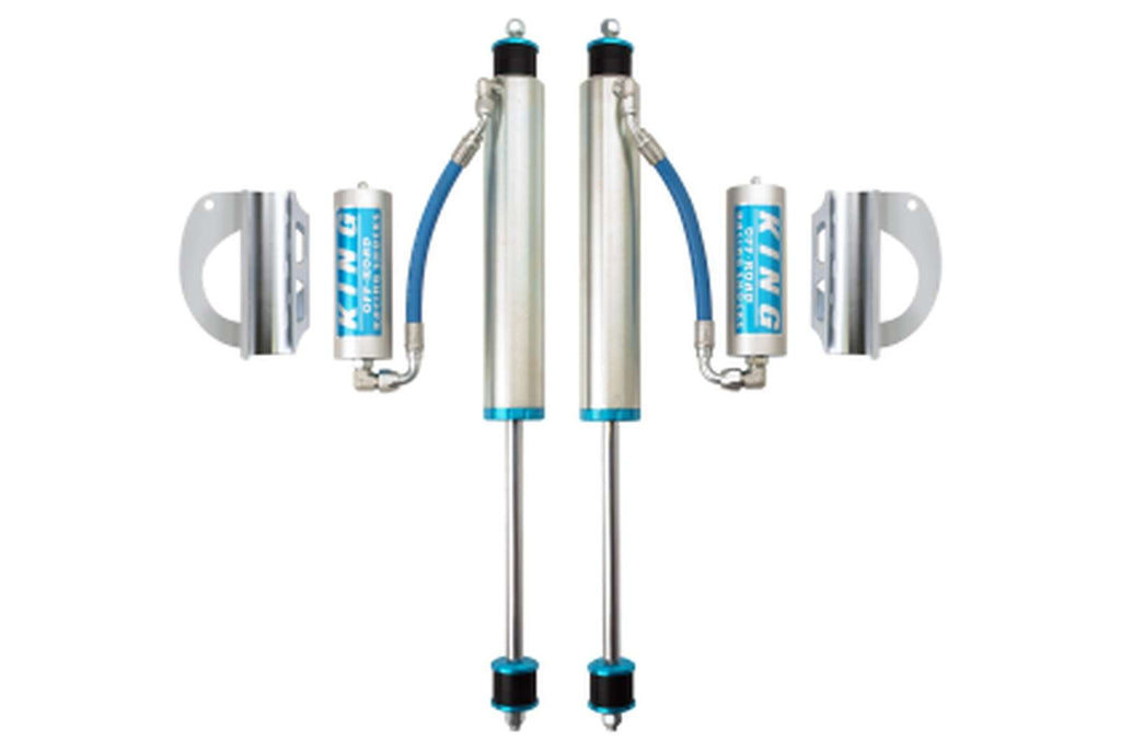 King Shocks 2.5 Performance w/ Remote Reservoir Shocks Front Pair for 1989-1997 Toyota Land Cruiser 80 4WD