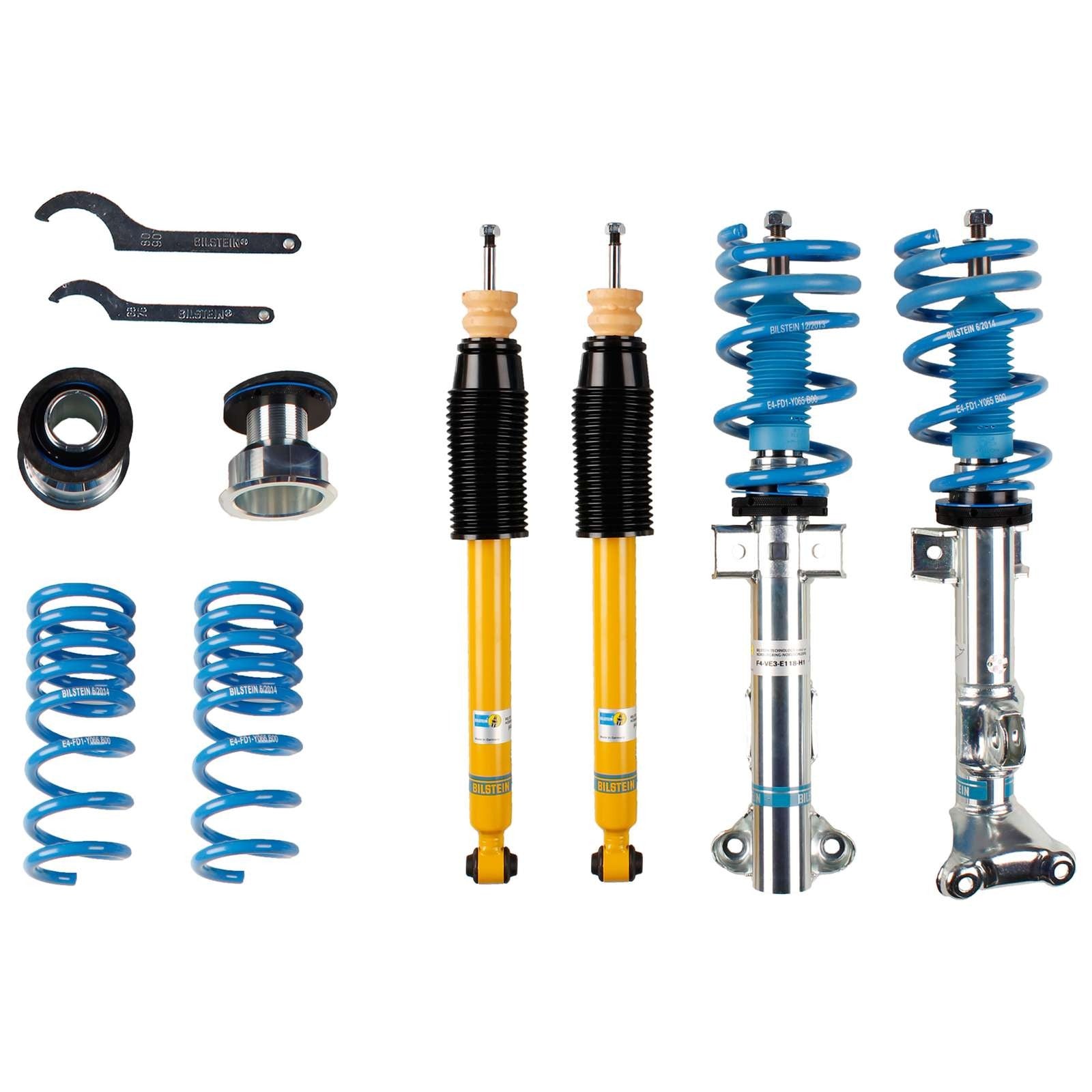 Bilstein B14 PSS Suspension Kit for 2010-2014 Mercedes-Benz E350 RWD 10-30mm