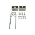 Belltech 6202 Leaf Spring Block Kit Universal 3 in. (w/ 2 deg. taper) Rear Lowering Block Kit