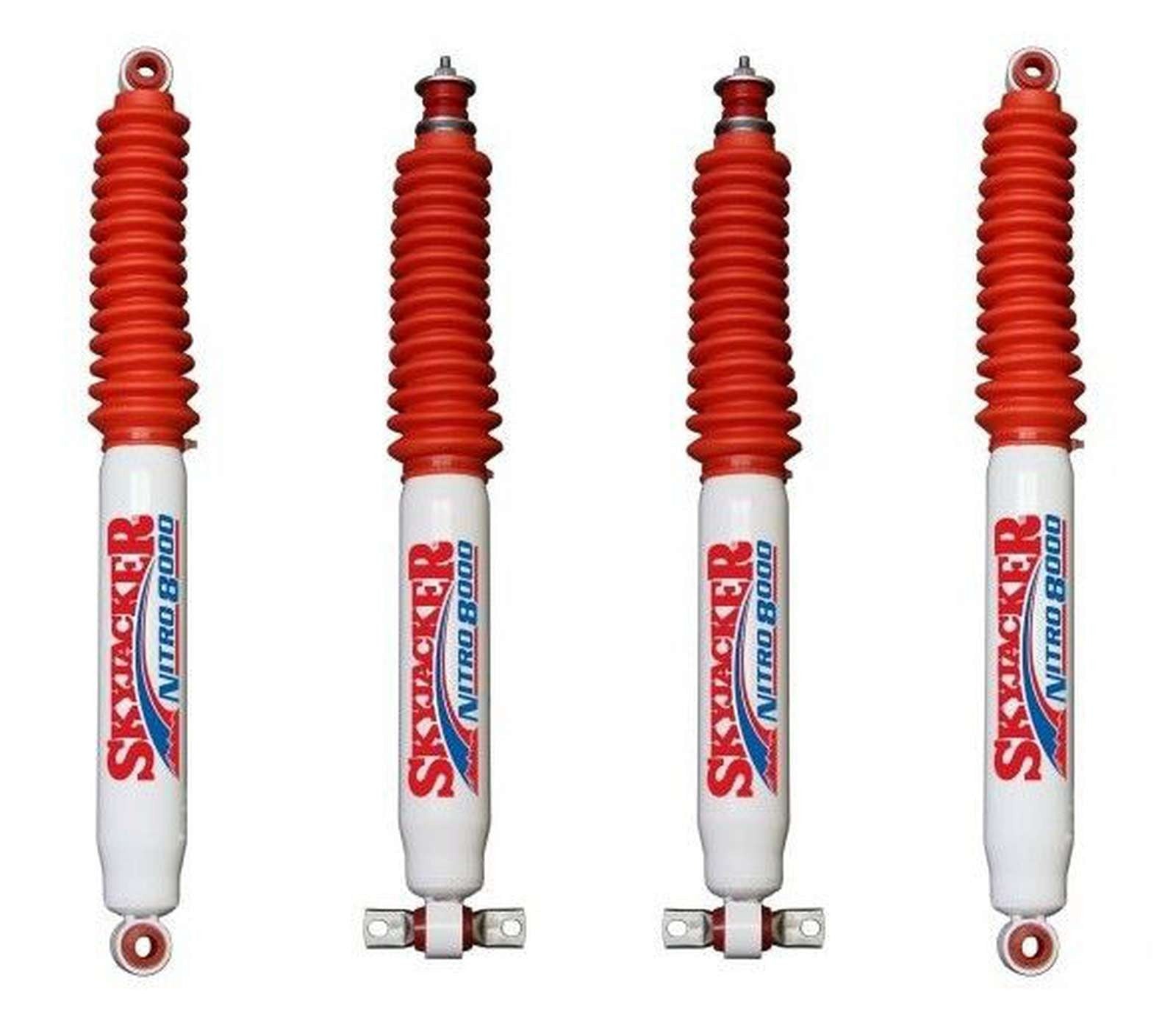 Skyjacker N8000 Nitrogen Gas Shocks Set for 1993-1998 Jeep Grand Cherokee 4WD RWD