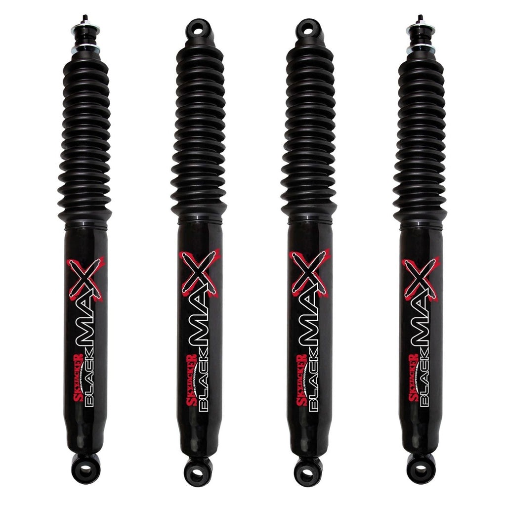 Skyjacker Black MAX Hydro Shocks Set for 1978-1979 Ford Bronco 4WD w/6" lift