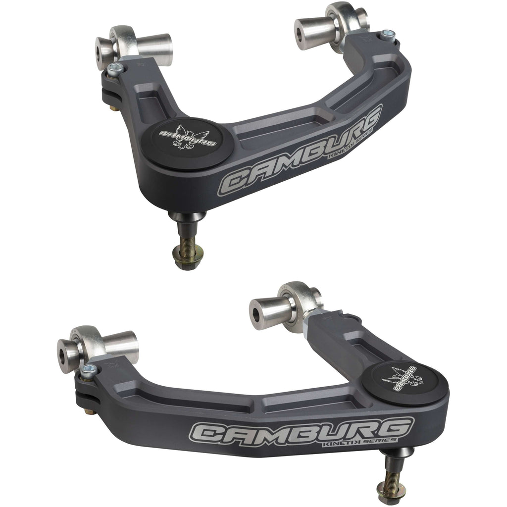 KINETIK V2 Performance Billet Uniball Upper Arms - Grey