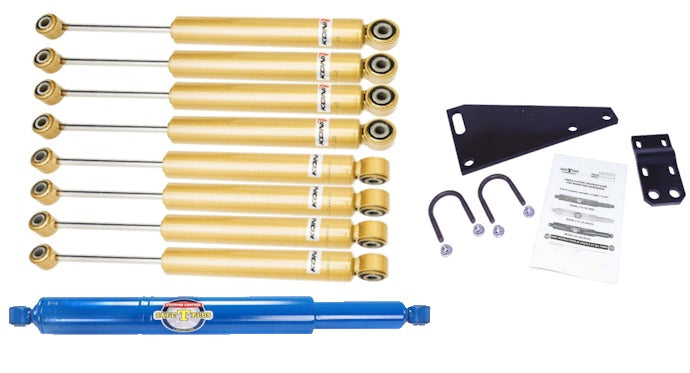 KONI FSD 8 RV Shock & Safe T Plus Steering Stabilizer Kit Roadmaster Chassis 93-07 18mm Eye to 14.5mm Eye