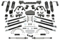 Fabtech 5" Crawler Coilover System w/Front Dirt Logic 2.5 Coilovers w/Reservoir & Rear Dirt Logic 2.25 Shocks w/Reservoir Kit for 2007-2018 Jeep Wrangler JK 4WD w/5" lift