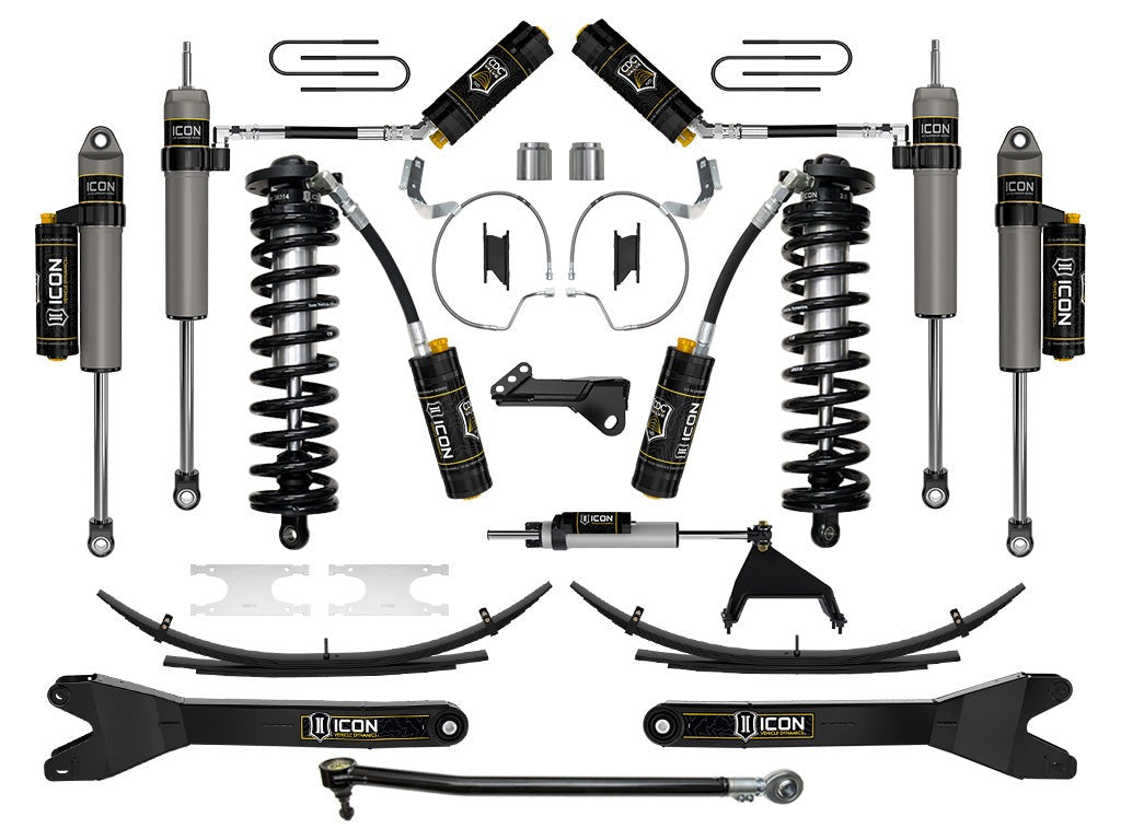 Icon 4-5.5" Stage 7 Coilover Conv System w/Radius Arms + Expansion Pack Kit for 2023-2026 Ford F350 Super Duty Diesel