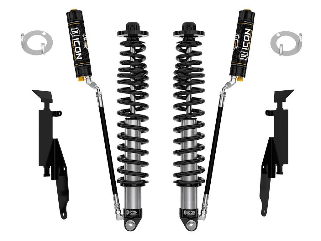 Icon 2.5 Remote Reservoir Coilovers CDCV Rear Pair for 2021-2024 Ford Bronco