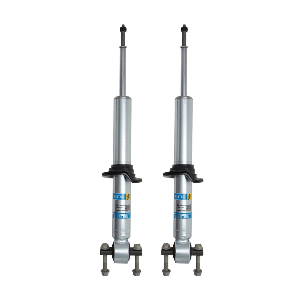 Bilstein B8 5100 Monotube Adjustable Shocks Front Pair w/0-2.5" lift 2021-2026 Ford F-150 4WD