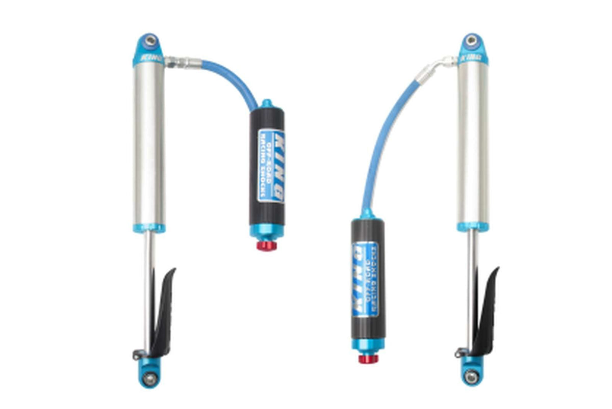 King Shocks 2.5 Performance w/ Remote Reservoir Shocks Rear Pair for 2019-2024 Chevrolet Silverado 1500 Trail Boss 4WD