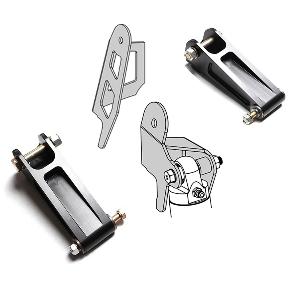 2.50" Front Slapper Bump Stop Mount Kit