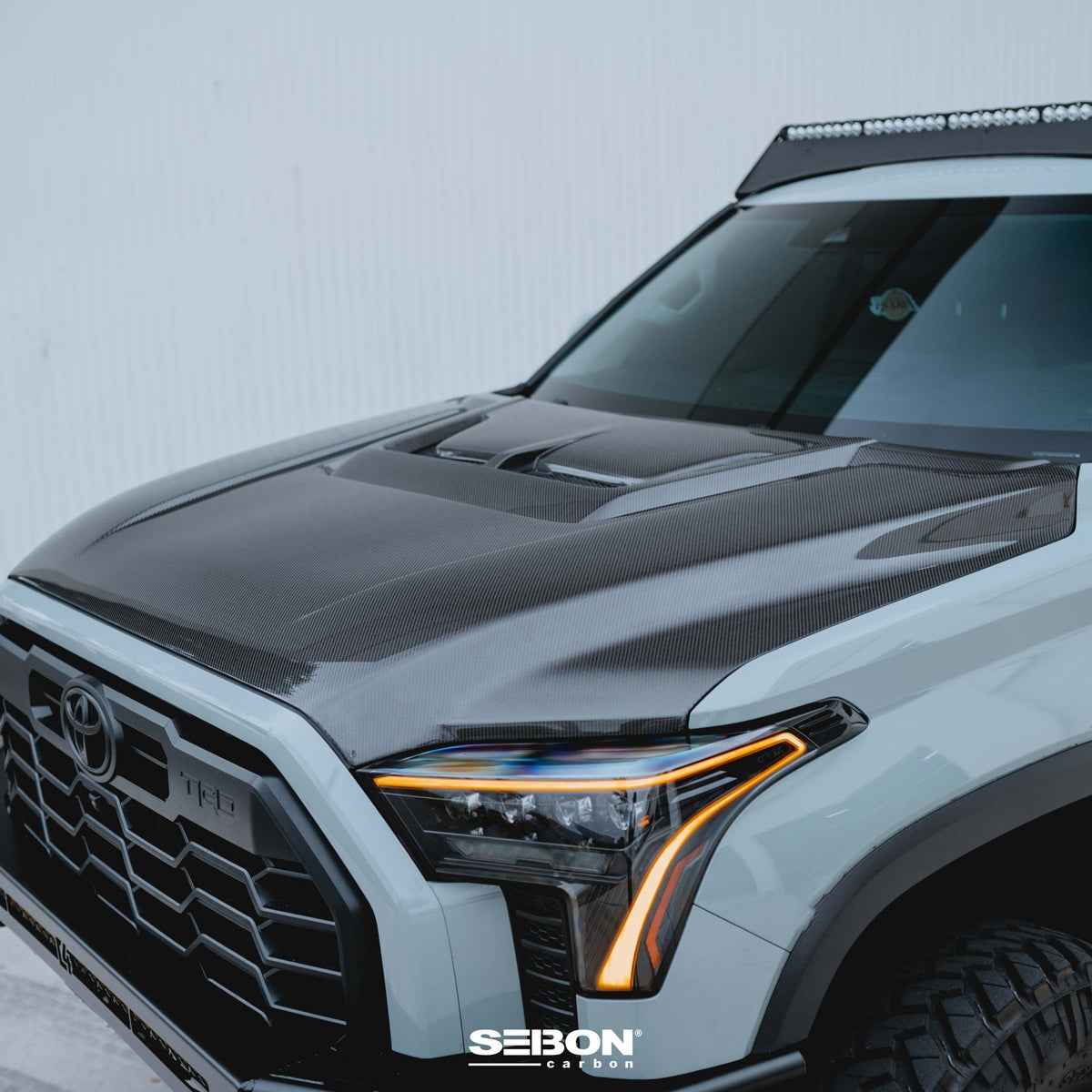 RR-Style Carbon Fiber Hood fits 2022+ Toyota Tundra