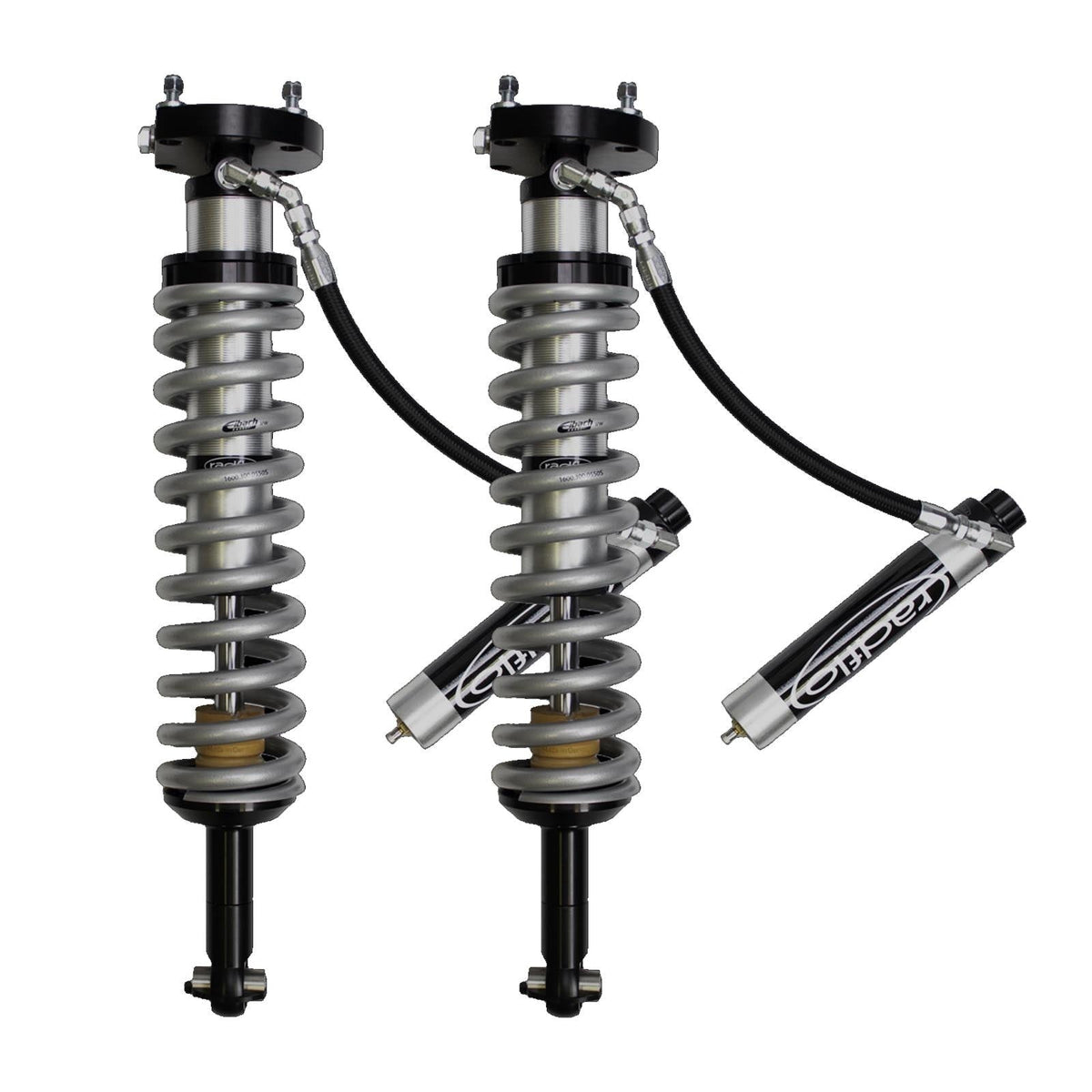 Radflo 2.5 Adjustable OE Coilover w/Reservoir Front Pair for 2005-2023 Toyota Tacoma w/2.5" lift