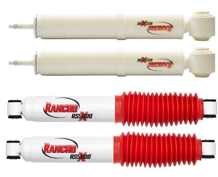 Ford F-150 (4WD) Rancho RS5000X Complete Set Front Struts and Rear Shocks