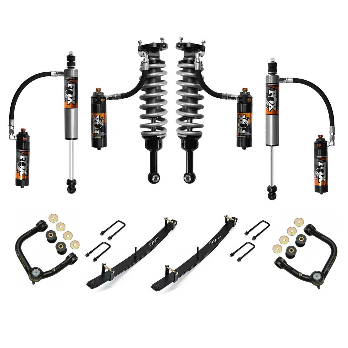 Fox 2.5 Performance Elite Lift Kit (+2.5in) - 2005-2023 Toyota Tacoma