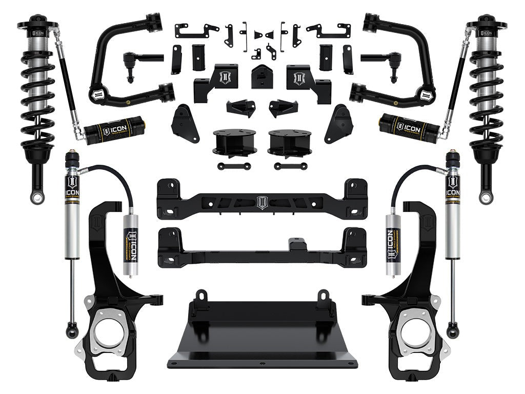 Icon 6" Stage 3 Suspension System w/Tubular UCA Kit for 2022-2024 Toyota Tundra