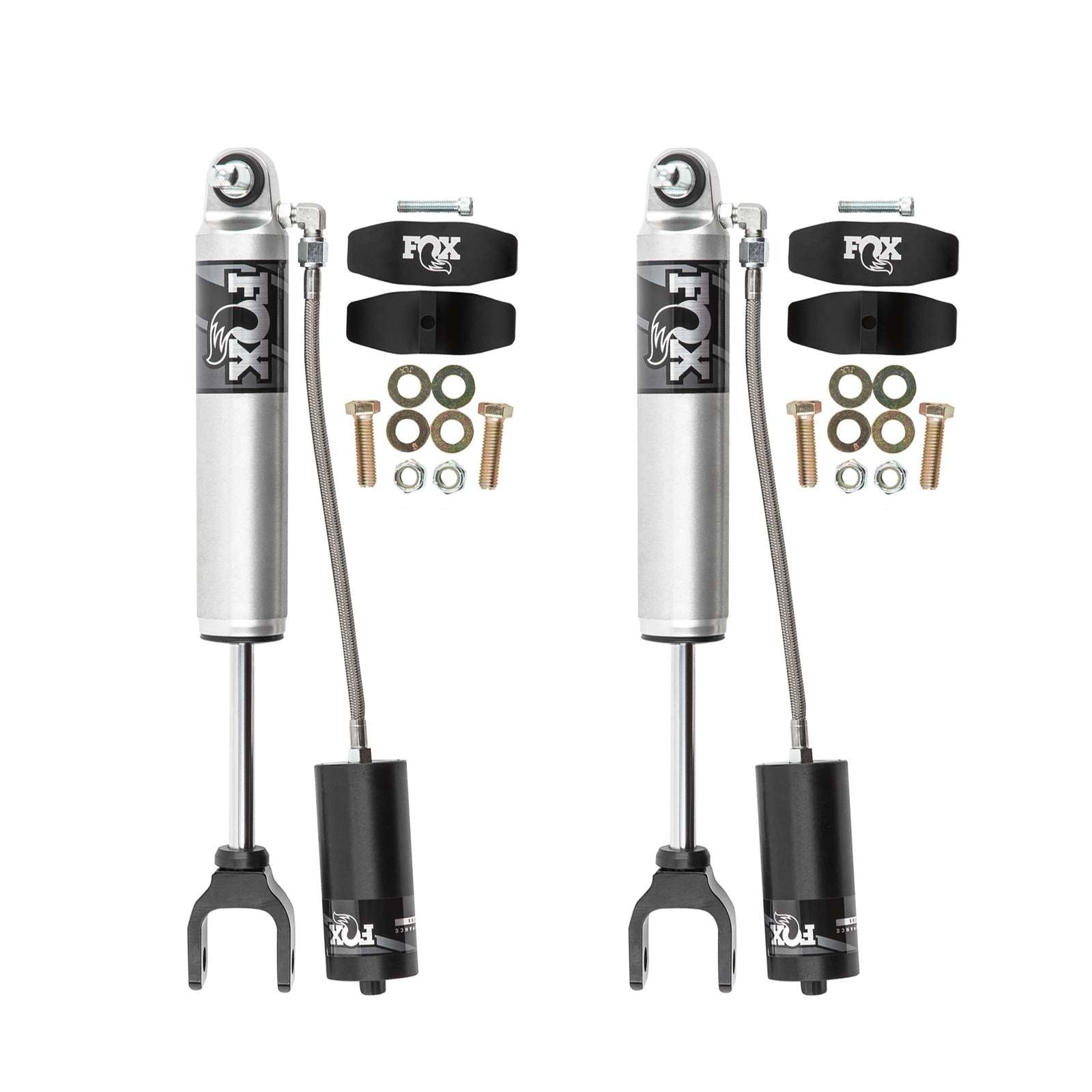 Fox 2.0 Performance Series Shocks w/ Reservoir Front Pair for 2020-2024 GMC Sierra 2500 HD 4WD RWD