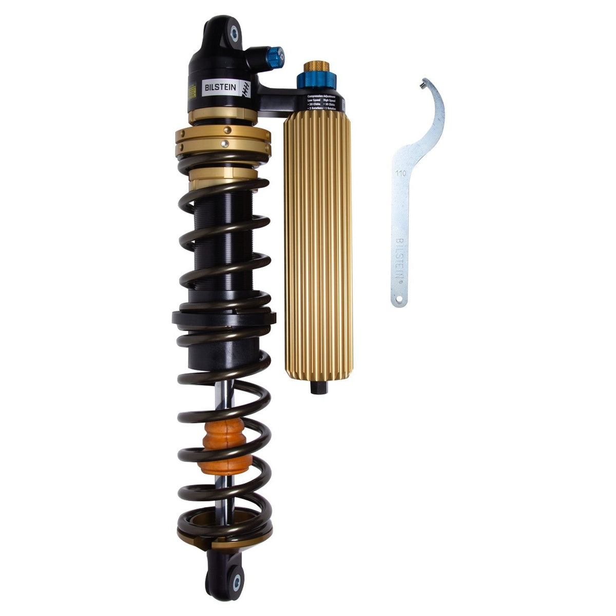 Bilstein 41-341759 Black Hawk Powersports Shock and Coil Spring Assembly Polaris RZR XP 4 1000