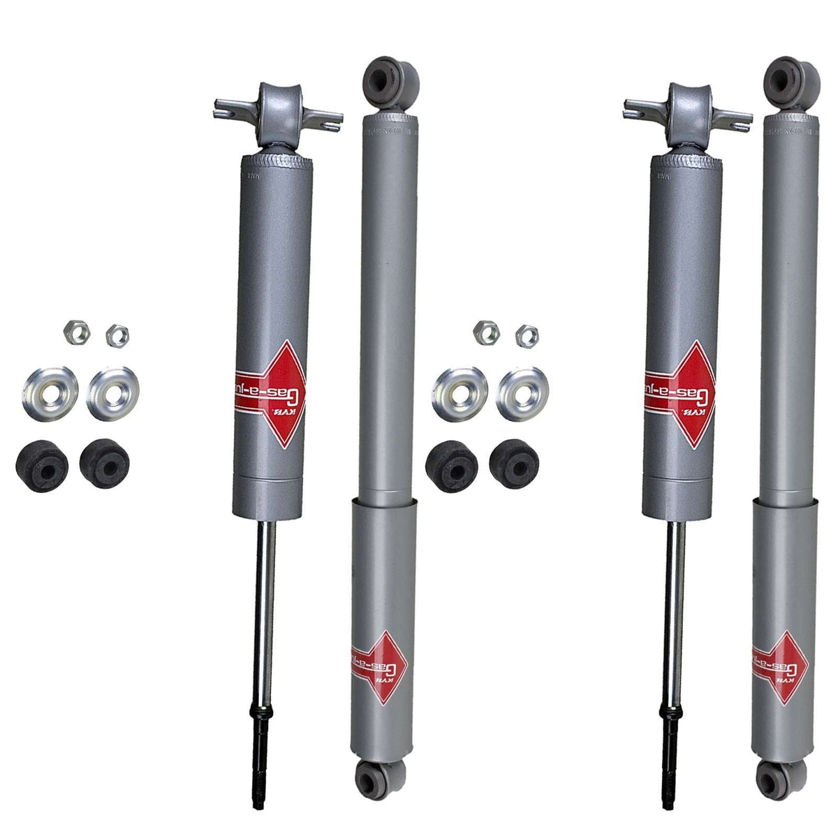 KYB Gas-A-Just Monotube Shocks Set for 1985-1995 Toyota Pickup 4WD RWD