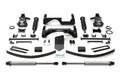 Fabtech 6" Performance System w/Front Dirt Logic 2.5 Coilovers & Rear 2.25 Shocks Kit for 2007-2013 Chevrolet Silverado 1500 4WD w/6" lift