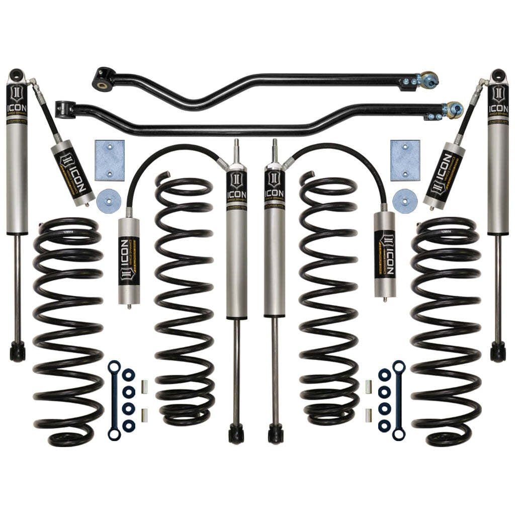 ICON K22003 Stage 3 Suspension System Jeep JK Wrangler 3" Lift