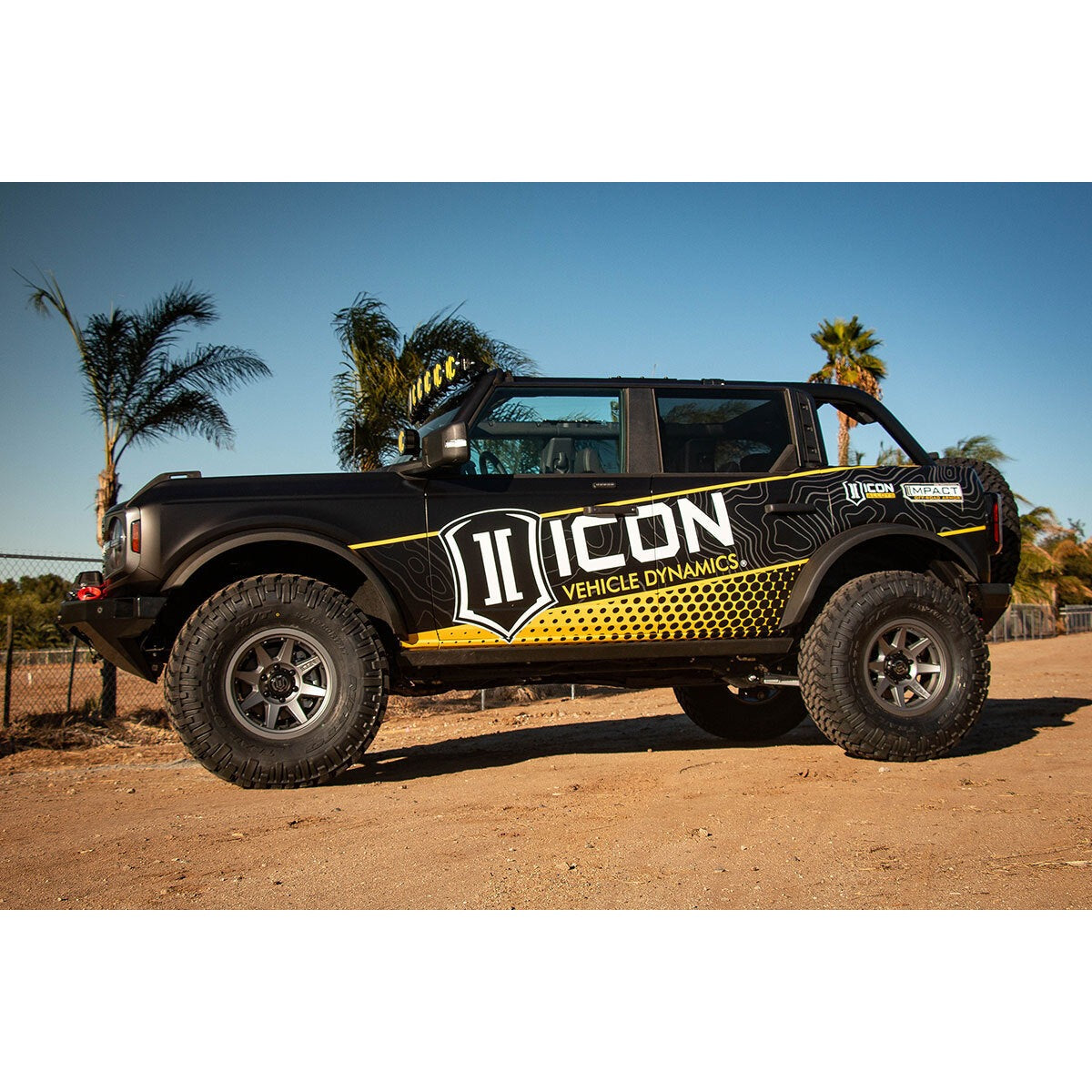 ICON 44000 Ford Bronco Rear Billet Lower Link Kit