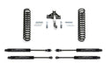 Fabtech 2.5" Budget Lift Kit w/Stealth Shocks for 2017-2024 Ford F250 Super Duty 4WD w/2.5" lift