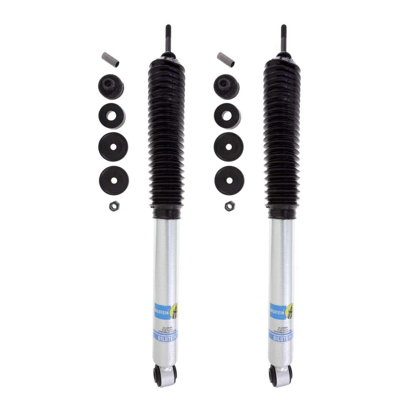 Bilstein 5100 Monotube Shocks Rear Pair for 2014-2018 Ram 2500 4WD w/o Air leveling